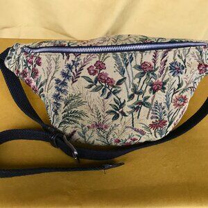 Handmade tapestry fanny pack/belt bag